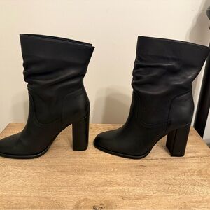 Steve Madden Black Heeled Boots